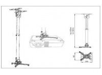 Крепеж для проектора ABTUS AV815 