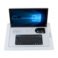 Раскладной монитор Wize WR-17FL Touch (FullHD, 17,3")